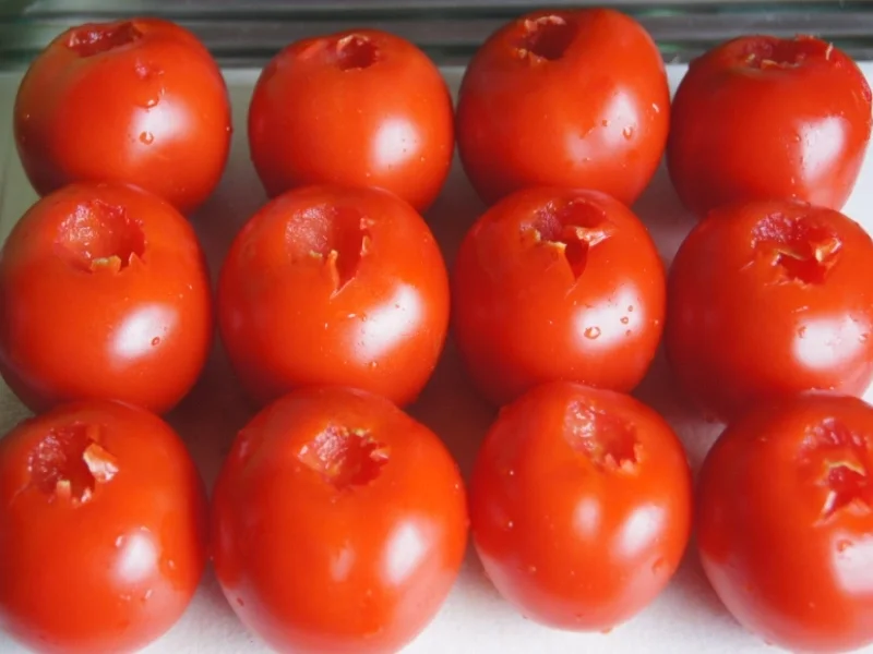 Selbst getrocknete Strauchtomaten - Rezept - Bild Nr. 3628