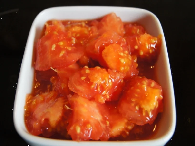 Selbst getrocknete Strauchtomaten - Rezept - Bild Nr. 3629