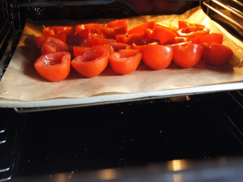 Selbst getrocknete Strauchtomaten - Rezept - Bild Nr. 3630