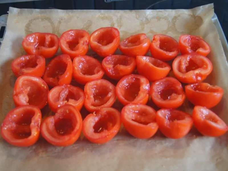 Selbst getrocknete Strauchtomaten - Rezept - Bild Nr. 3631