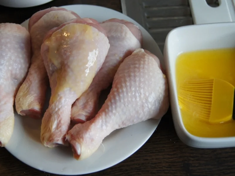 Knusper-Hähnchenkeulen mit Honig-Bundmöhren - Rezept - Bild Nr. 3626