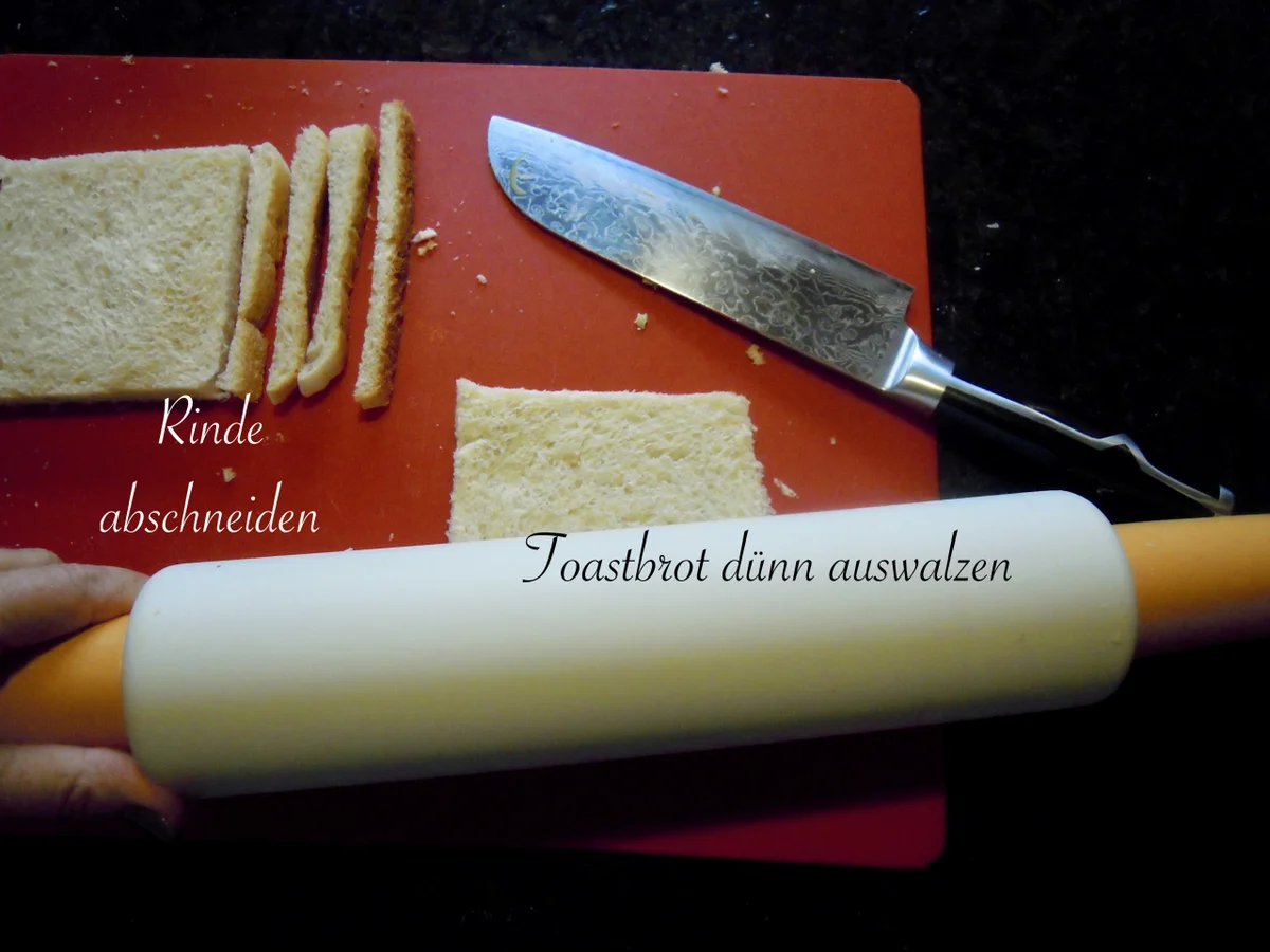 hors d'Oeuvre - Speckröllchen und Käseröllchen - Rezept - Bild Nr. 3625