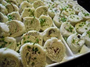 hors d'Oeuvre - Speckröllchen und Käseröllchen - Rezept - Bild Nr. 3632