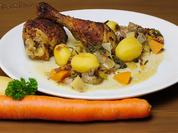 Coq au Vin Blanc - Rezept - Bild Nr. 3638