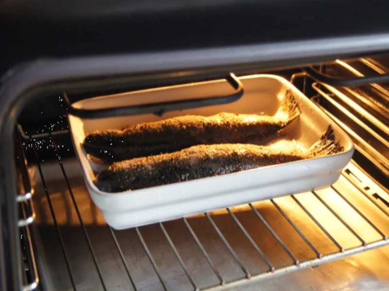 Rezept: Regenbogen-Forelle mit Kartoffel-Meerrettich-Stampf Bild Nr. 3639 Regenbogen-Forelle mit Kartoffel-Meerrettich-Stampf - Rezept - Bild Nr. 3639