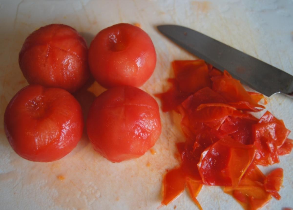 Seelachsfilet auf Tomaten-Paprika-Gemüse - Rezept - Bild Nr. 3638