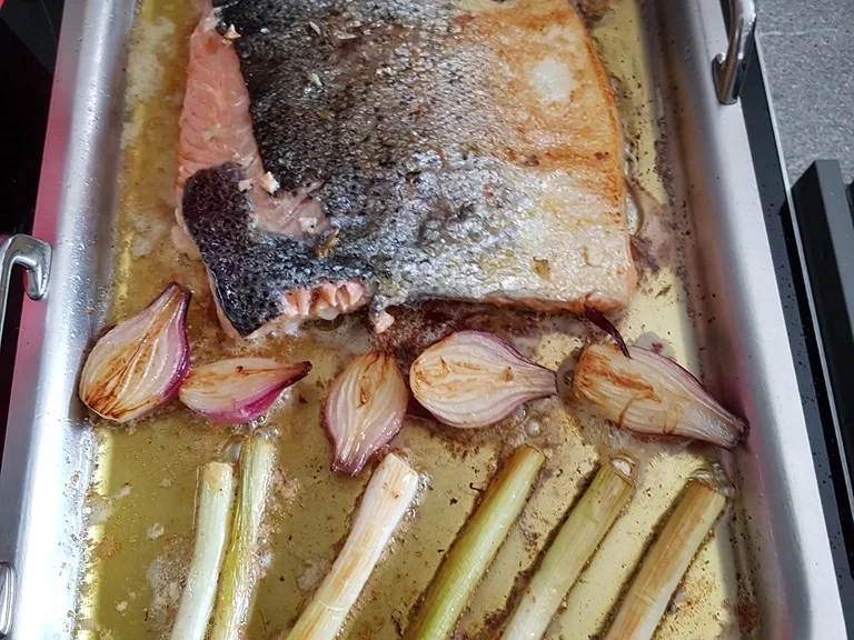 Lachsfilet (Honig geröstet)  à la Biggi - Rezept - Bild Nr. 3645