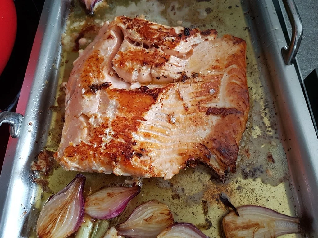 Lachsfilet (Honig geröstet)  à la Biggi - Rezept - Bild Nr. 3646