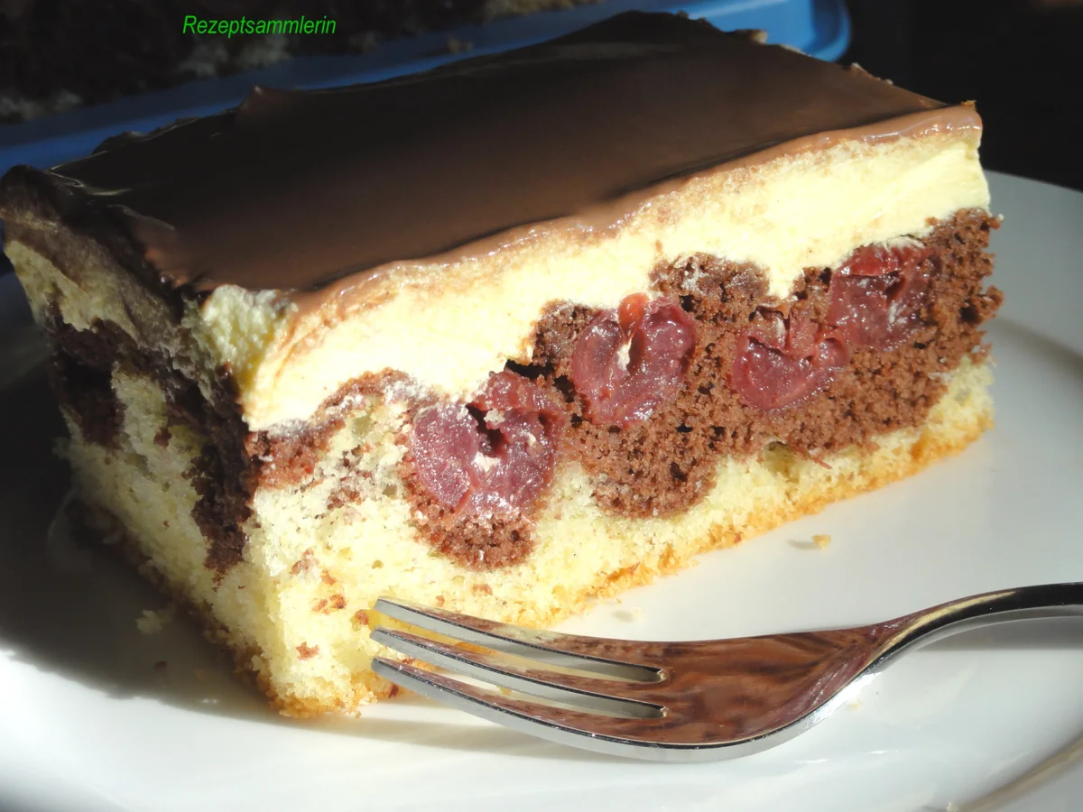 Rührteig:   DONAUWELLEN mit Ganache-Überzug - Rezept - Bild Nr. 3648