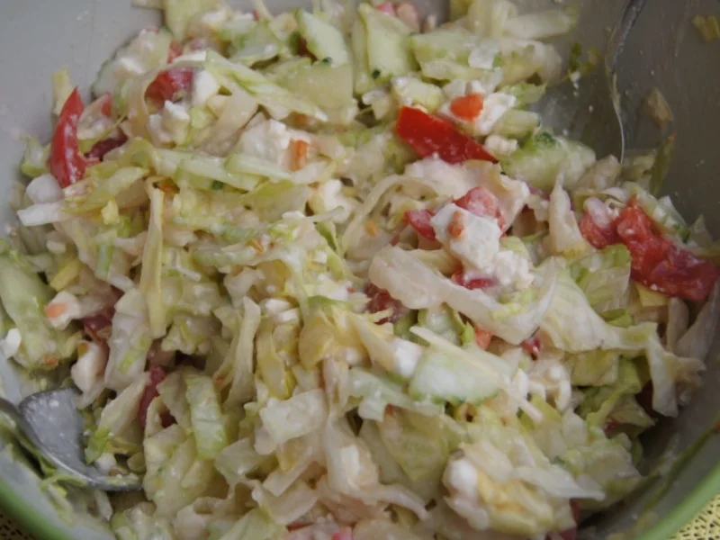 Schweine-Nackensteak mit Bauernsalat - Rezept - Bild Nr. 3641