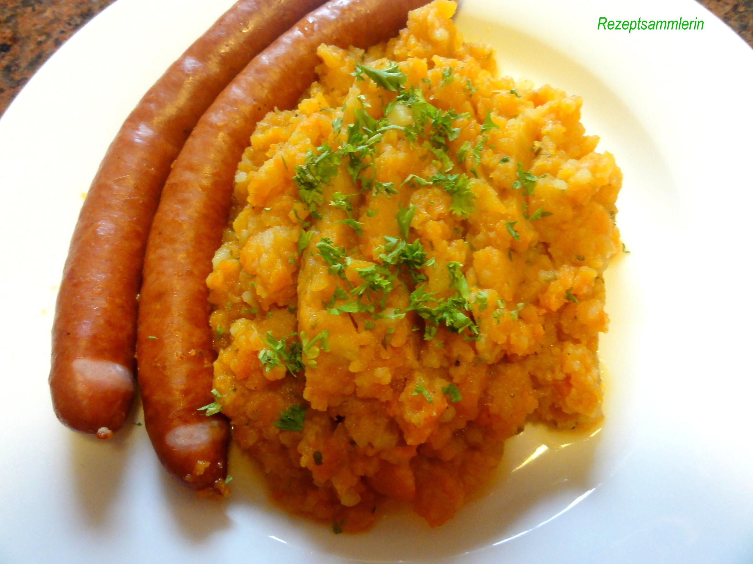 Bilder für Gemüse: KAROTTEN ~ EINTOPF mit Mettenden - Rezept