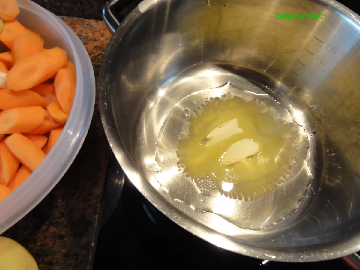 Rezept: Gemüse: KAROTTEN ~ EINTOPF mit Mettenden Bild Nr. 3640 Gemüse: KAROTTEN ~ EINTOPF mit Mettenden - Rezept - Bild Nr. 3640