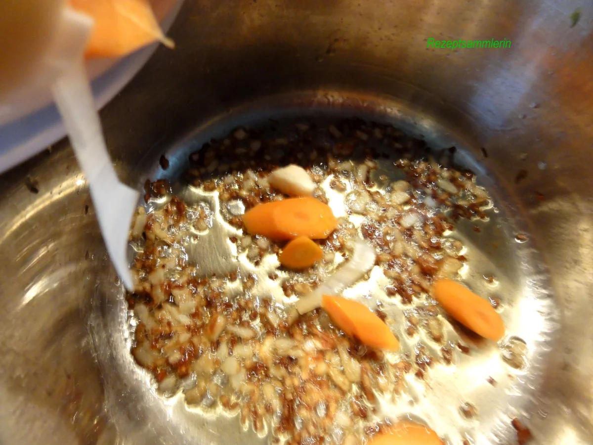 Rezept: Gemüse: KAROTTEN ~ EINTOPF mit Mettenden Bild Nr. 3641 Gemüse: KAROTTEN ~ EINTOPF mit Mettenden - Rezept - Bild Nr. 3641