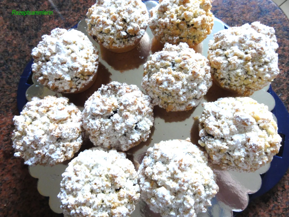 Mürbeteig:   MOHN ~ PUDDING ~ MUFFIN`S - Rezept - Bild Nr. 3658