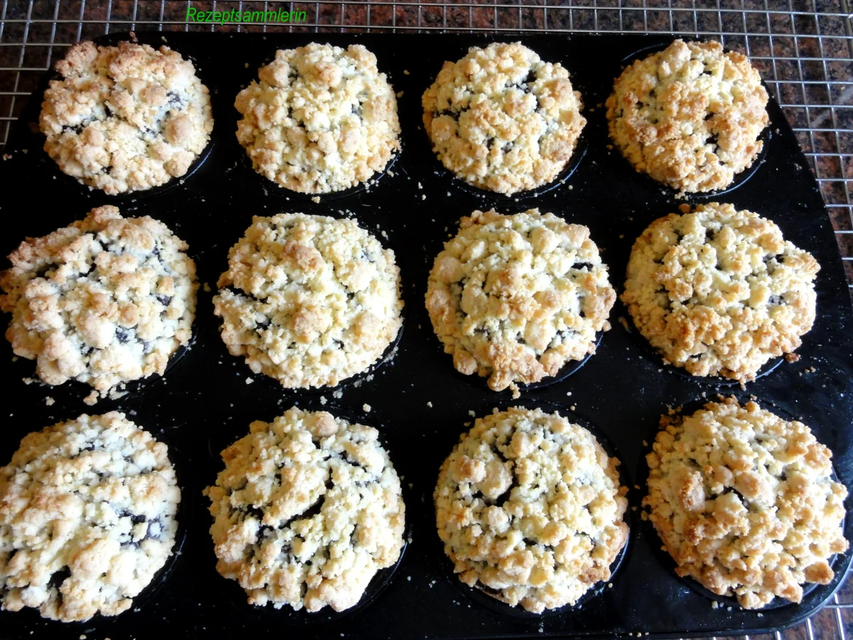 Mürbeteig:   MOHN ~ PUDDING ~ MUFFIN`S - Rezept - Bild Nr. 3669