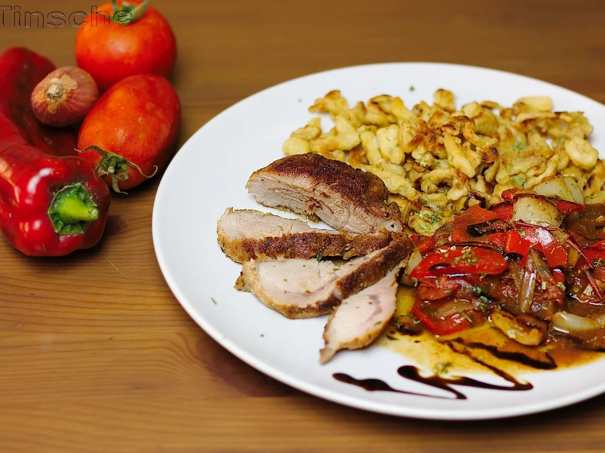 Peperonata- Italienische, geschmortes Paprikagemüse - Rezept - Bild Nr. 3654