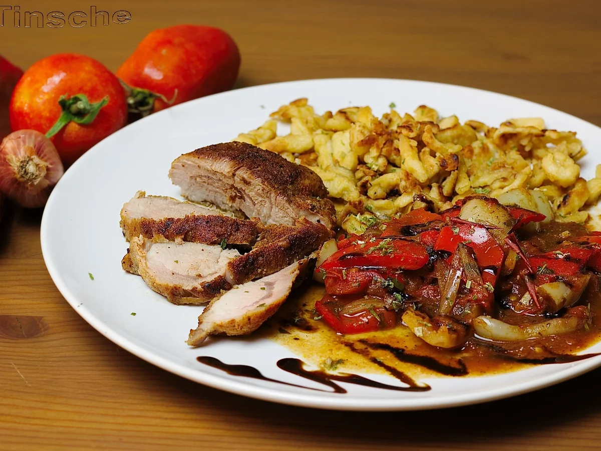 Peperonata- Italienische, geschmortes Paprikagemüse - Rezept - Bild Nr. 3659