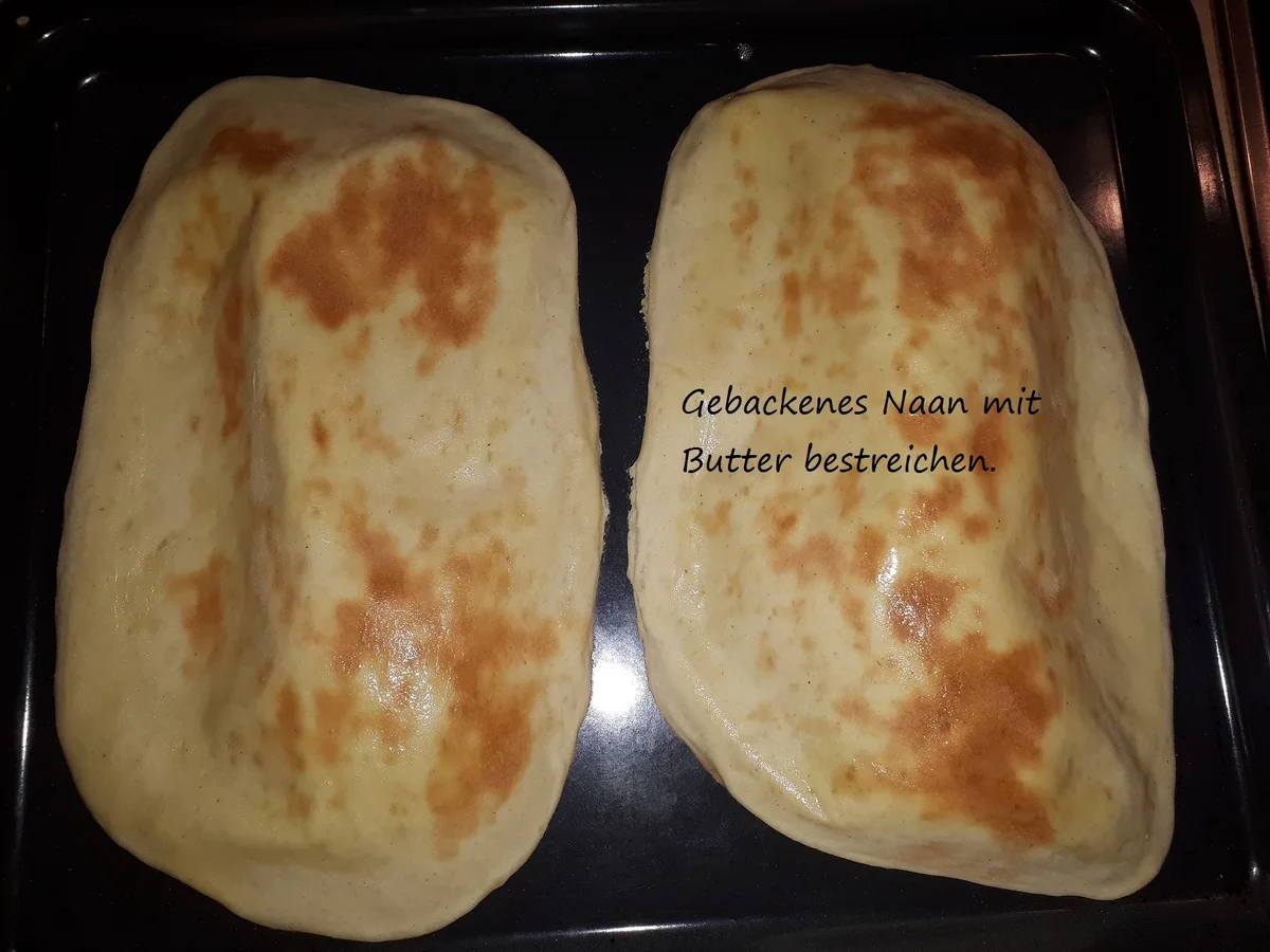 indisch: Naan -  Fladenbrot mit Joghurt - Rezept - Bild Nr. 3703