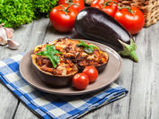 Imam Bayildi (gefüllte Auberginen mit Hackfleisch) - Rezept - Bild Nr. 2