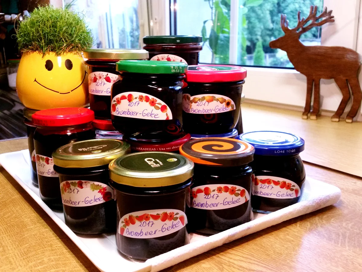 Rezept: Brombeer-Gelee... Bild Nr. 3665 Brombeer-Gelee... - Rezept - Bild Nr. 3665