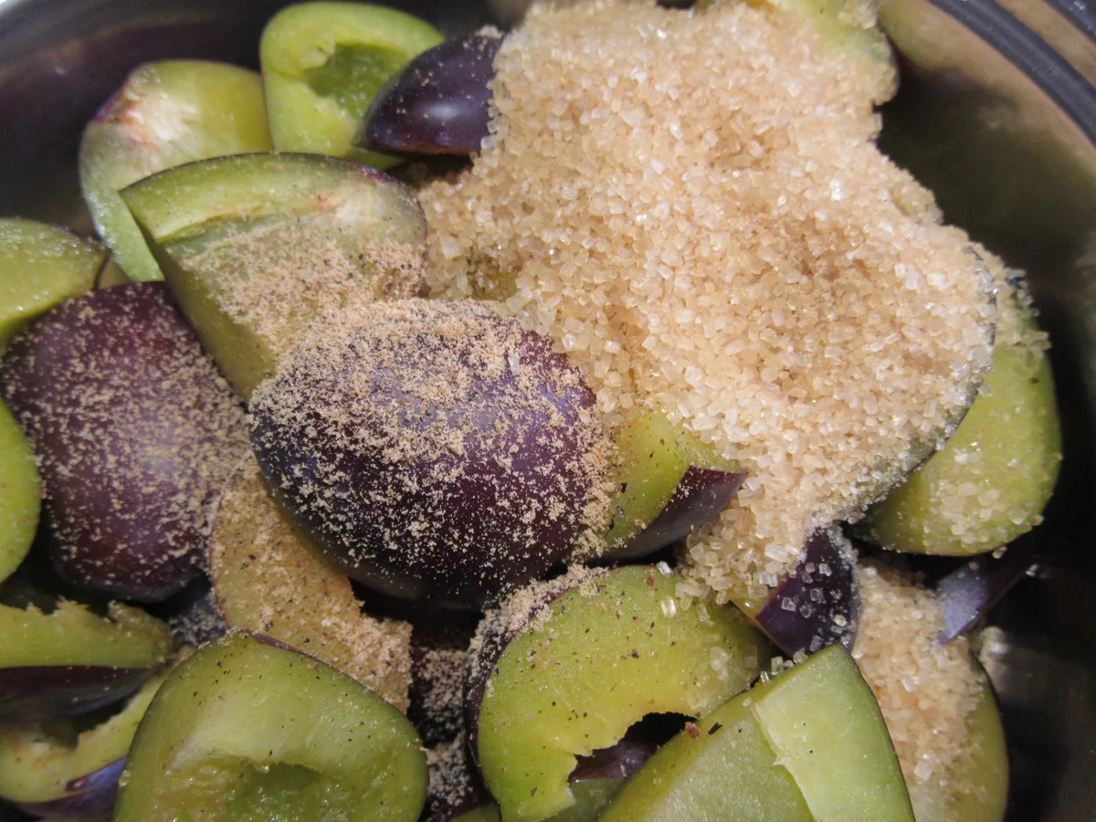 Dessert: Balsamico-Zwetschgen mit Eis - Rezept - Bild Nr. 3671