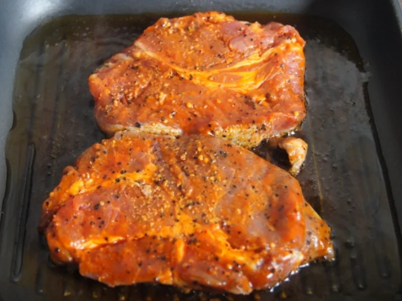 Rezept: Paprika-Steak mit Mais und Drillingen Bild Nr. 3 Paprika-Steak mit Mais und Drillingen - Rezept - Bild Nr. 3