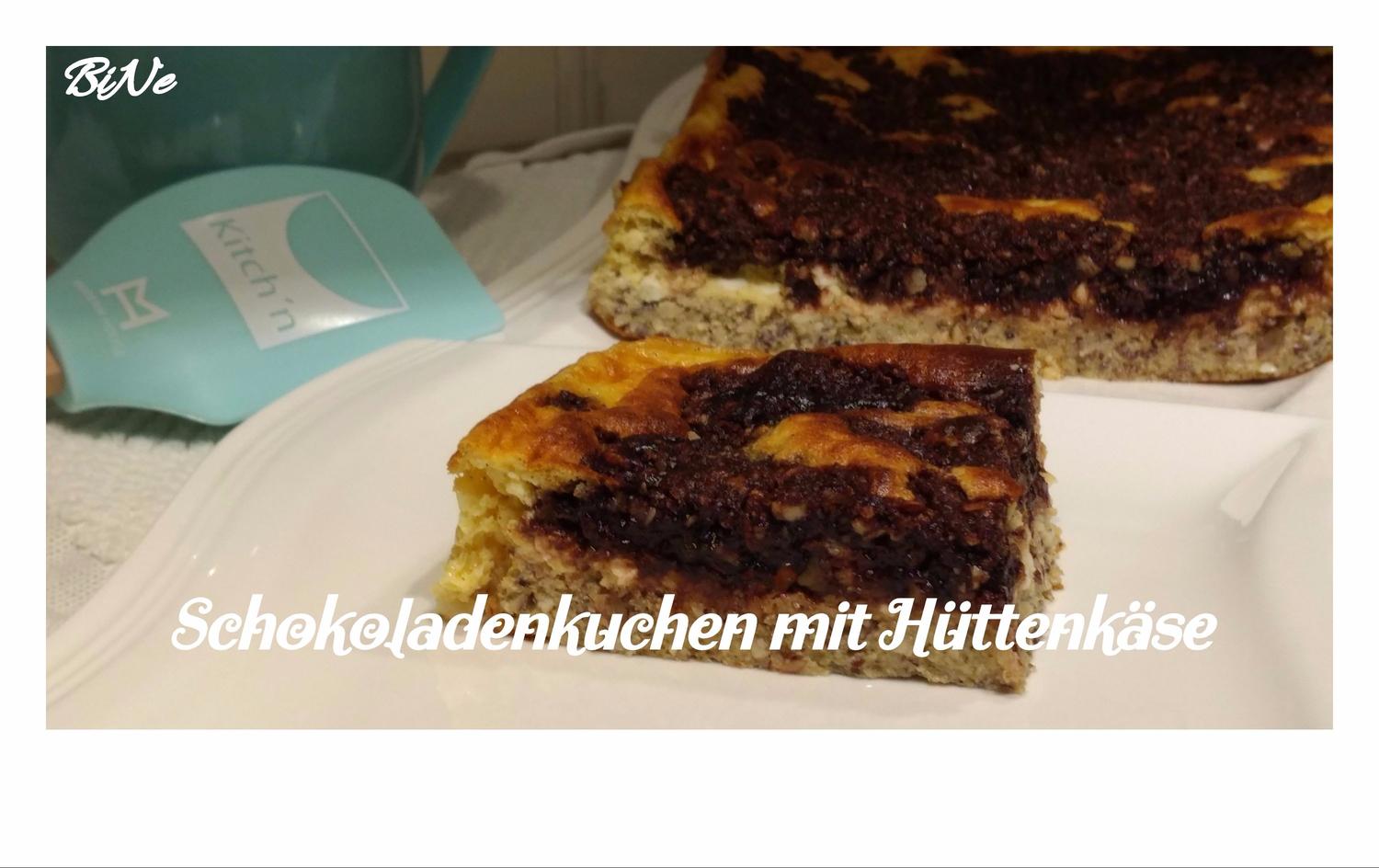 Bine S Schokoladenkuchen Mit Huttenkase Rezept Kochbar De