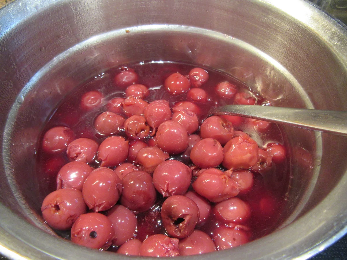 Dessert: Zitronen-Pannacotta auf Kirschgrütze mit Schokoladenkeks - Rezept - Bild Nr. 3675