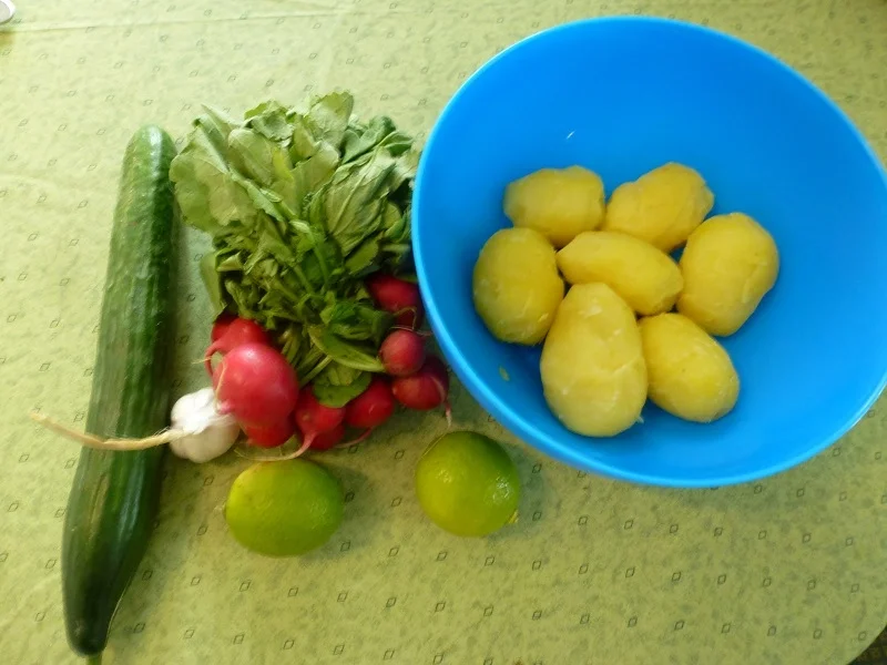 Rezept: Grillkartoffelsalat Bild Nr. 3 Grillkartoffelsalat - Rezept - Bild Nr. 3