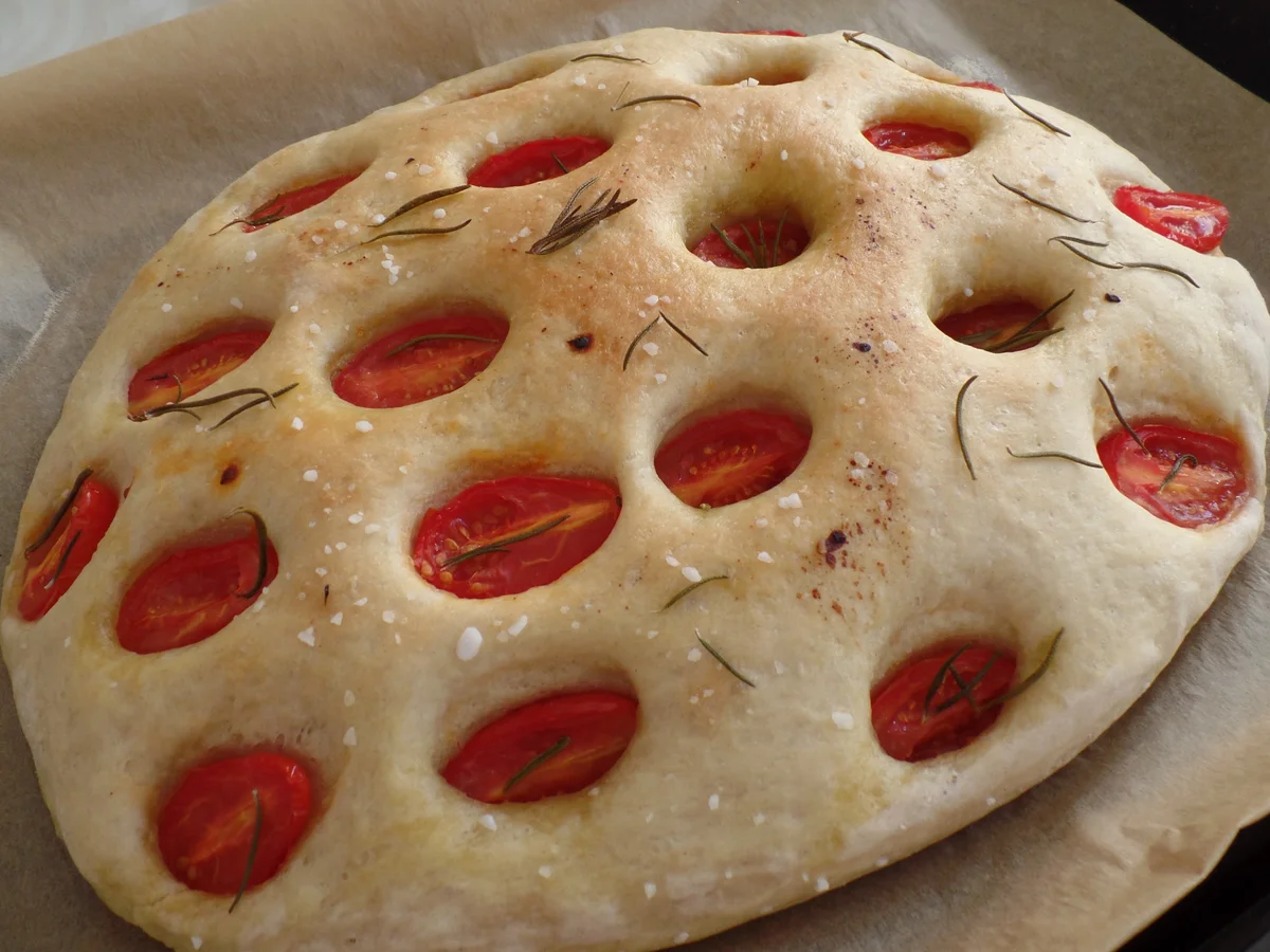 Rezept: Tomaten-Focaccia Bild Nr. 3693 Tomaten-Focaccia - Rezept - Bild Nr. 3693