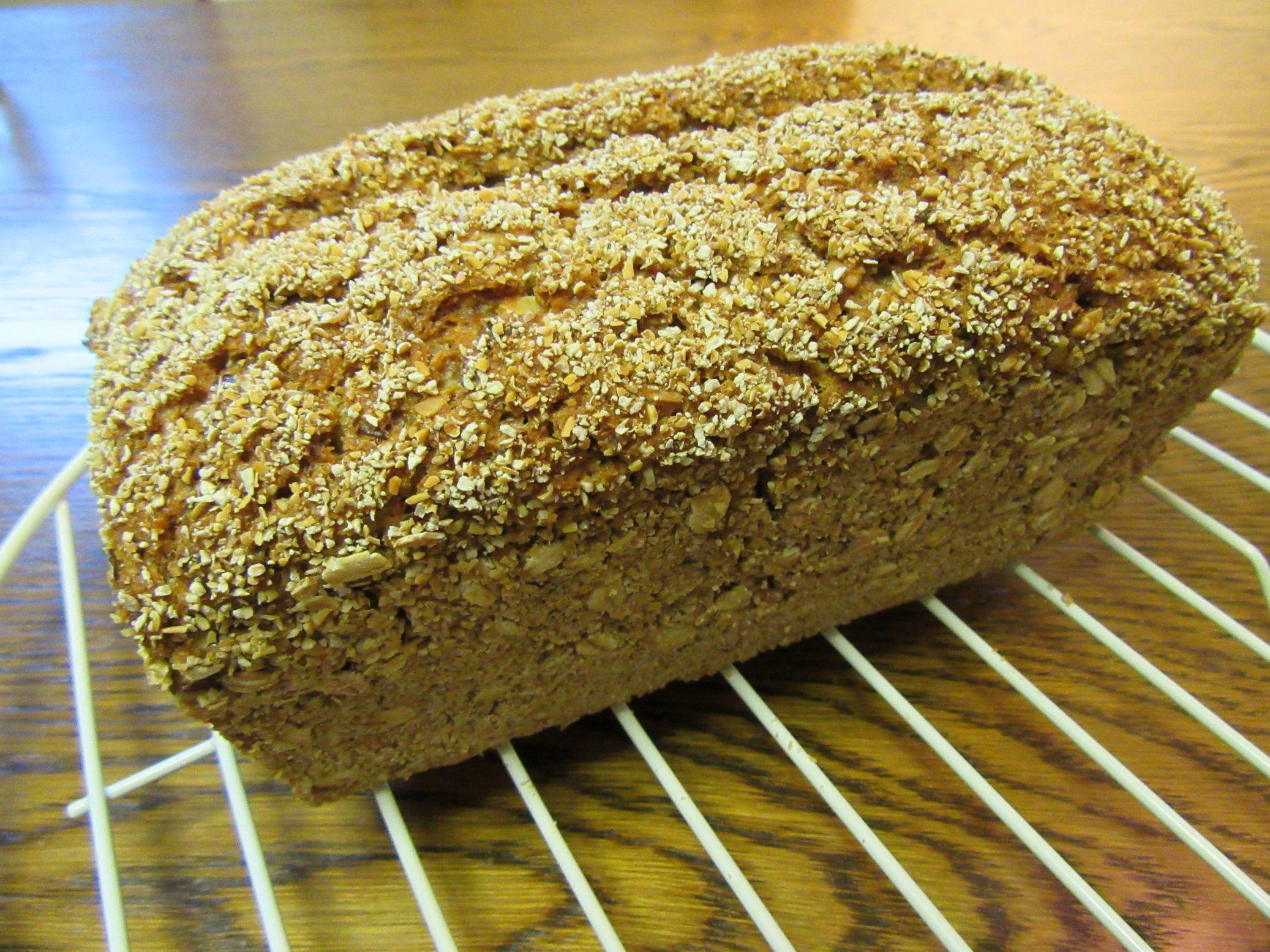 Bilder für Getreideflocken-Brot - Rezept