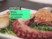 Dreierlei Fischspezialitäten auf Algensalat - Rezept - Bild Nr. 2