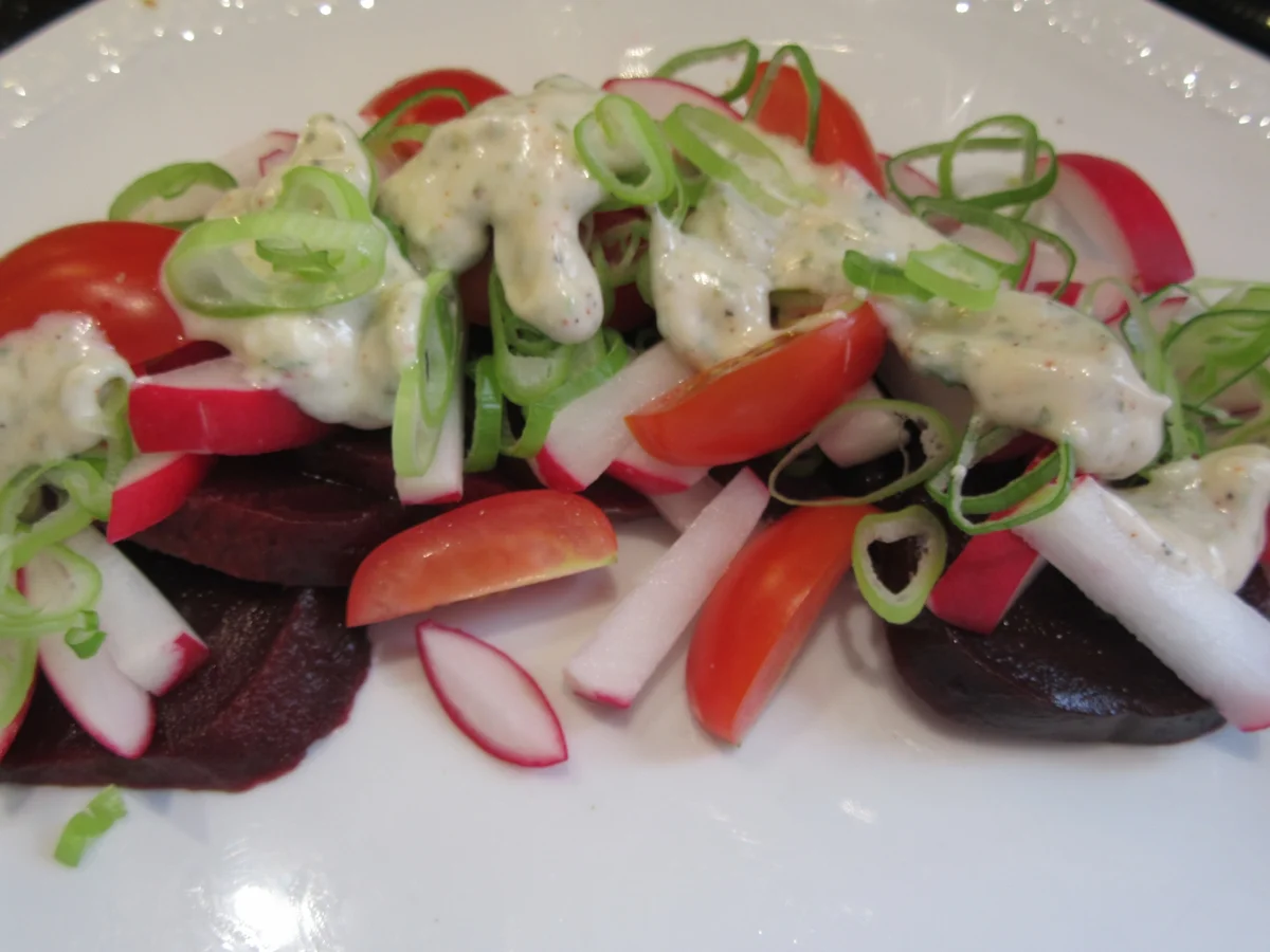 Fleisch: Schinkenschnitzel mit Sommersalat - Rezept - Bild Nr. 3677