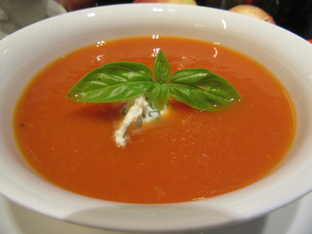 Suppe:   TOMATENCREMSUPPE  ~einfach und geschmackvoll~ - Rezept - Bild Nr. 3681