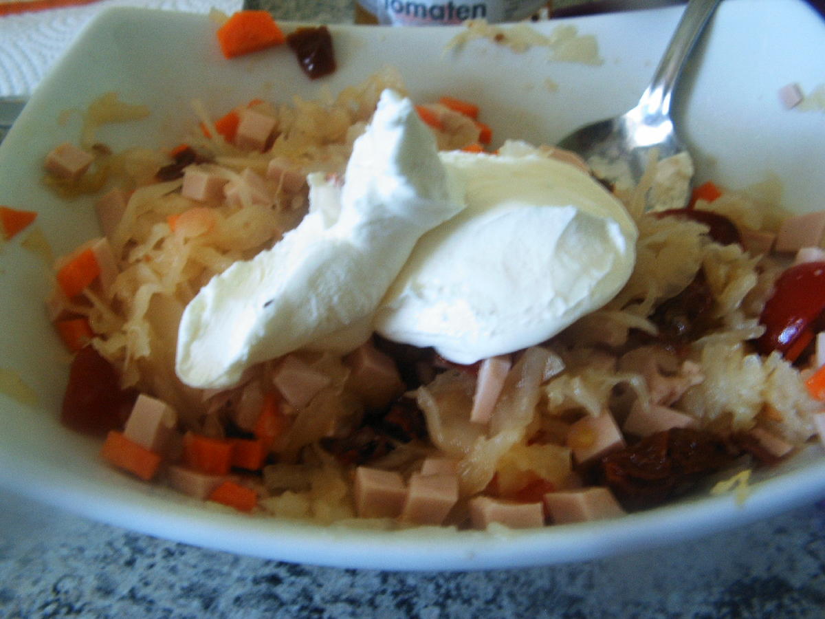 Sauerkrautsalat - Rezept - Bild Nr. 5