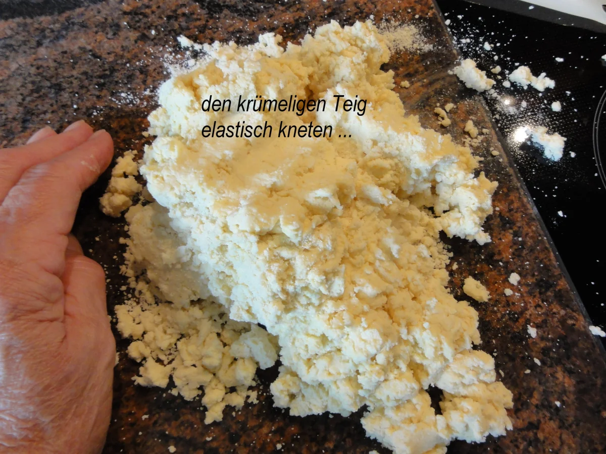 Mürbeteig:   ZWETSCHGEN ~ QUARK ~ KNÖDEL - Rezept - Bild Nr. 3682