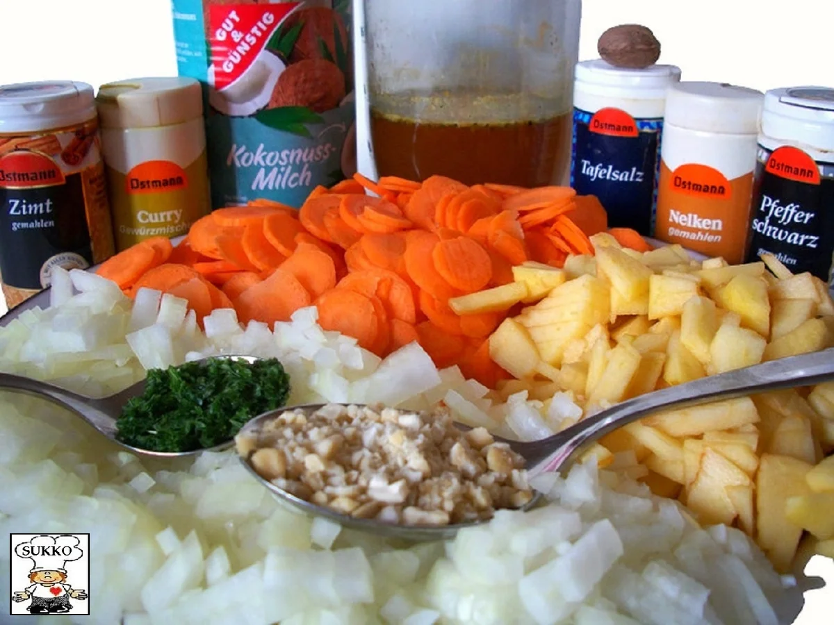 Asiatisch - Currysuppe 'Indische Art' - Rezept - Bild Nr. 3696
