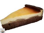 Kuchen -  Mascarponekuchen mit Apfelfüllung und Mandelkakaozimtboden - Rezept - Bild Nr. 3697