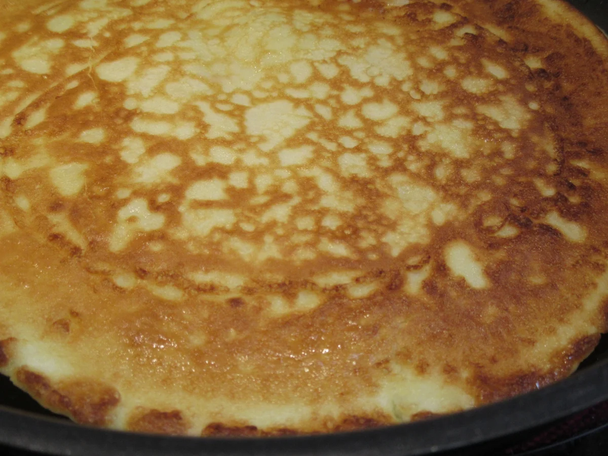 Pilze: Champignon-Ragout im Buttermilchpfannkuchen - Rezept - Bild Nr. 3707