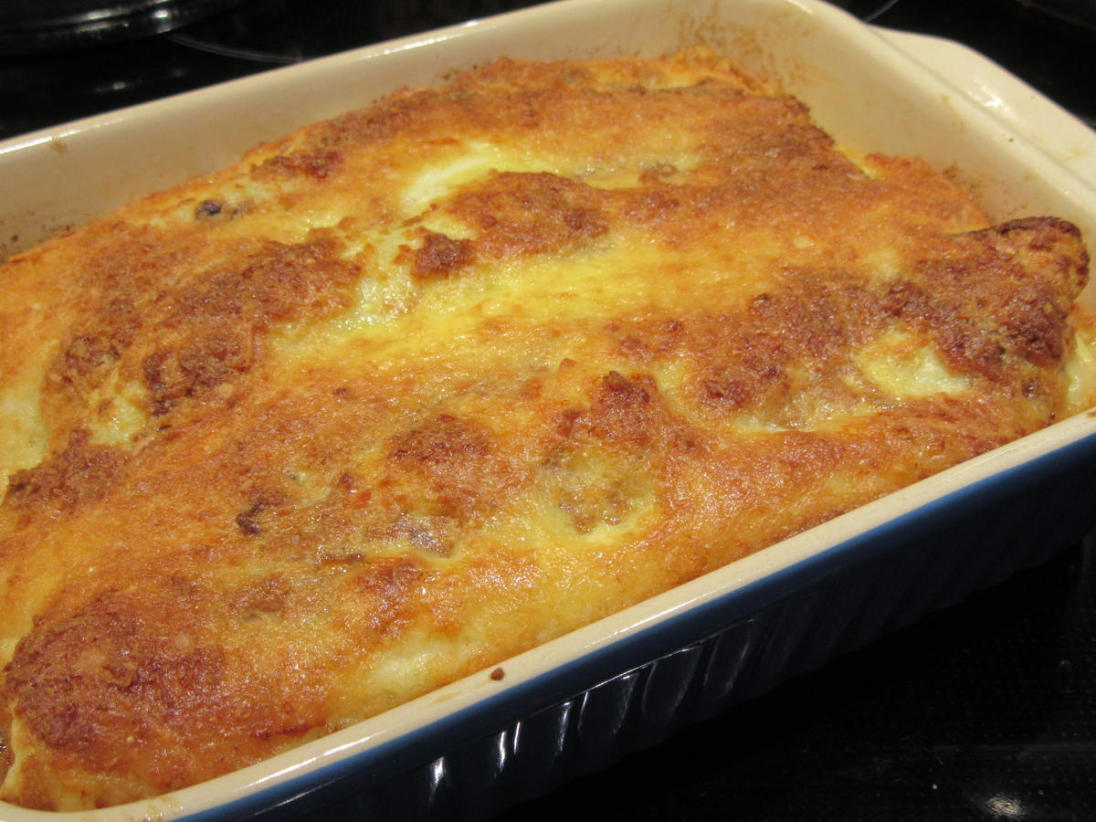 Pilze: Champignon-Ragout im Buttermilchpfannkuchen - Rezept - kochbar.de