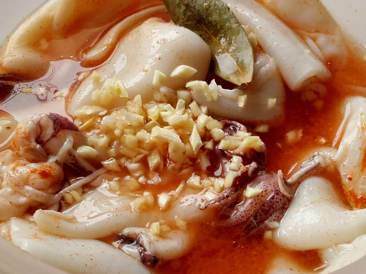 Lulas fritas à Algarvia ~ Tintenfisch nach Algarve Art - Rezept - Bild Nr. 3702