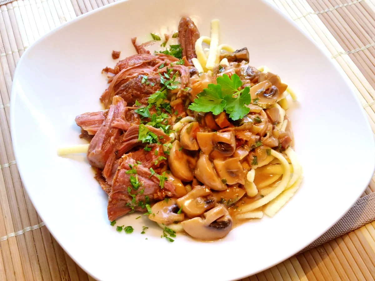 Champignon-Rahmsoße - Rezept - Bild Nr. 3707