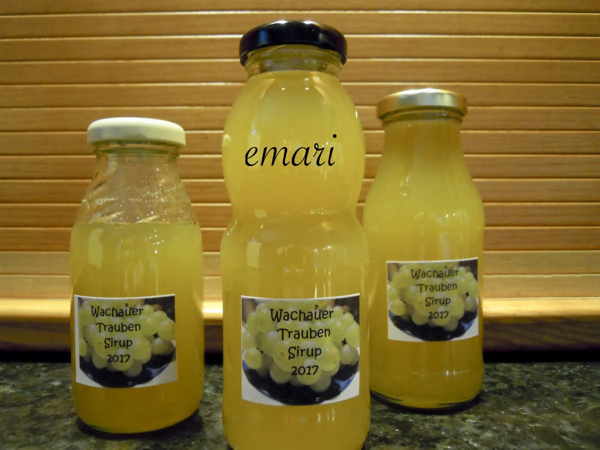 Wachauer Trauben Sirup - Rezept - Bild Nr. 3703