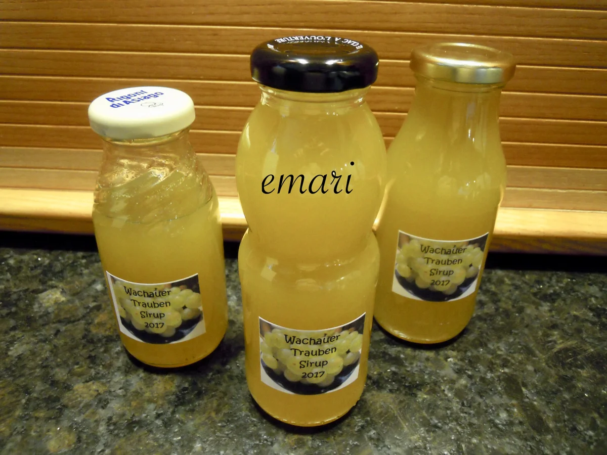 Wachauer Trauben Sirup - Rezept - Bild Nr. 3704