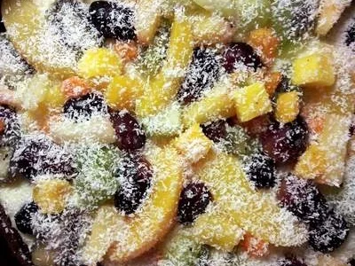 Rezept: Exotischer-Schoko.Grießkuchen Bild Nr. 3701 Exotischer-Schoko.Grießkuchen - Rezept - Bild Nr. 3701