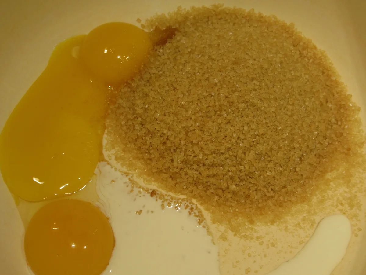 Backen: Apfel-Schoko-Kuchen mit Karamell-Ganache - Rezept - Bild Nr. 3699