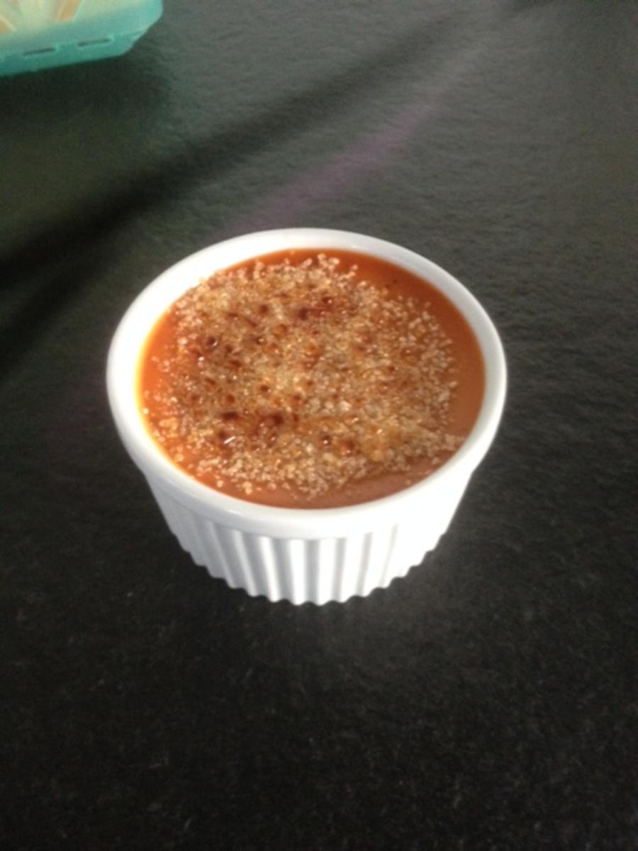 Bilder für Tomaten-Ziegenkäse Crème-brûlée - Rezept