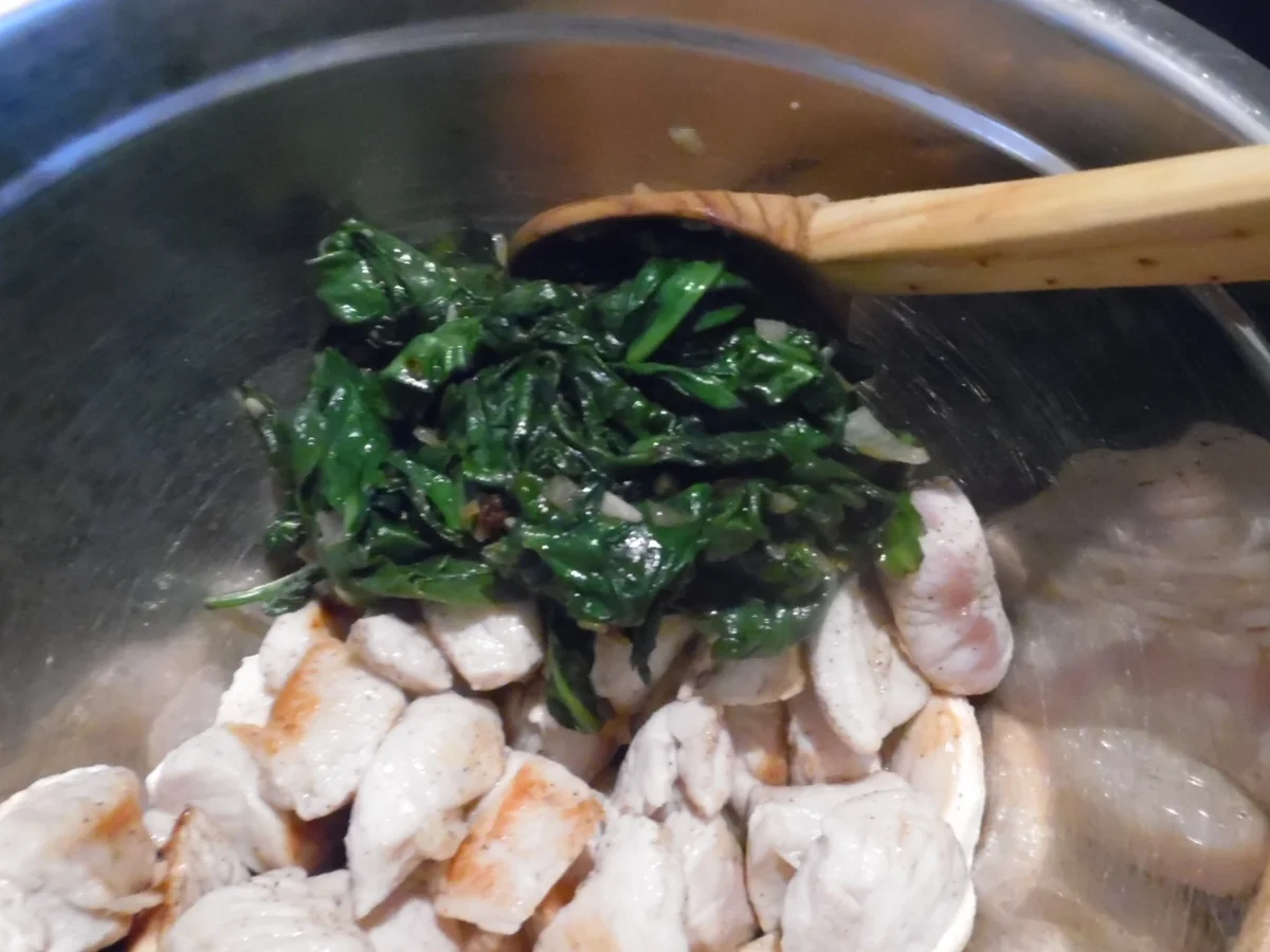 Gnocchi-Auflauf mit Pute und Spinat - Rezept - Bild Nr. 3703