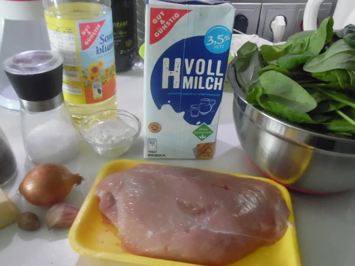 Gnocchi-Auflauf mit Pute und Spinat - Rezept - Bild Nr. 3709