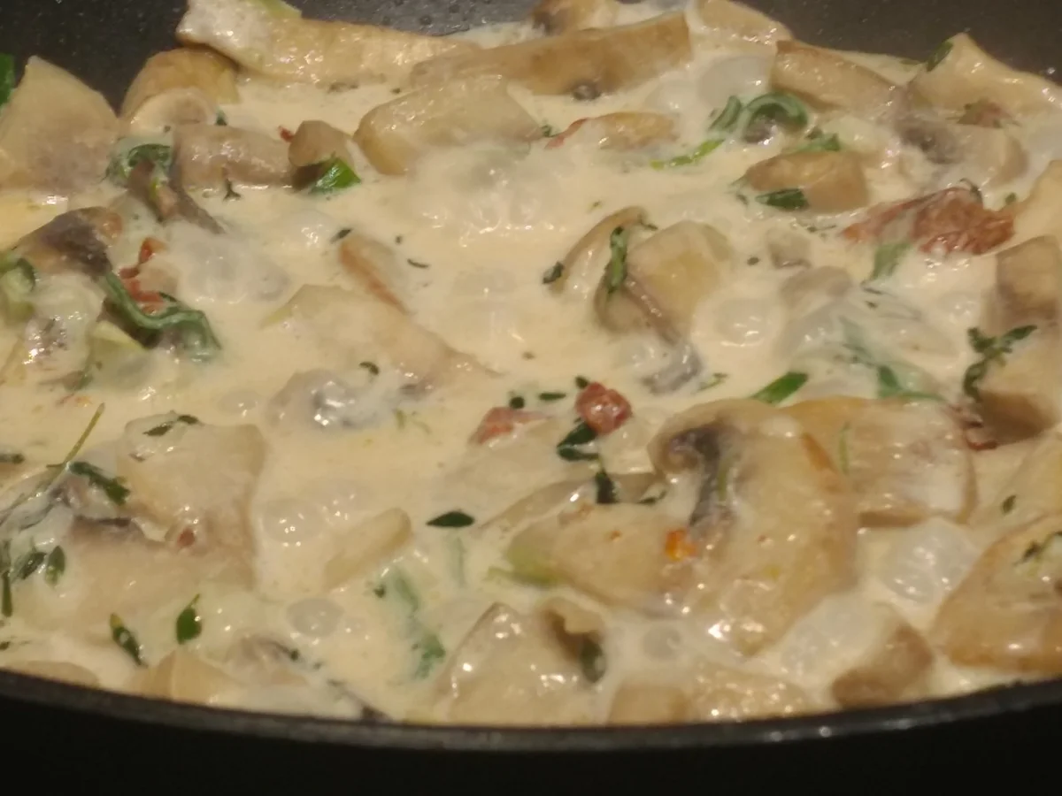 BiNe` S KÜRBIS - CHAMPIGNONPFANNE - Rezept - Bild Nr. 3700